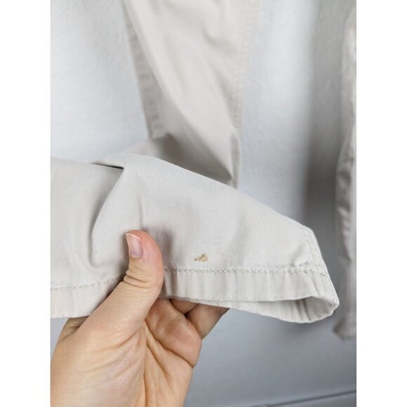 J. Jill Womens Straight Leg Khaki Pants Stretch Size 2 Petite Tan - Picture 3 of 11